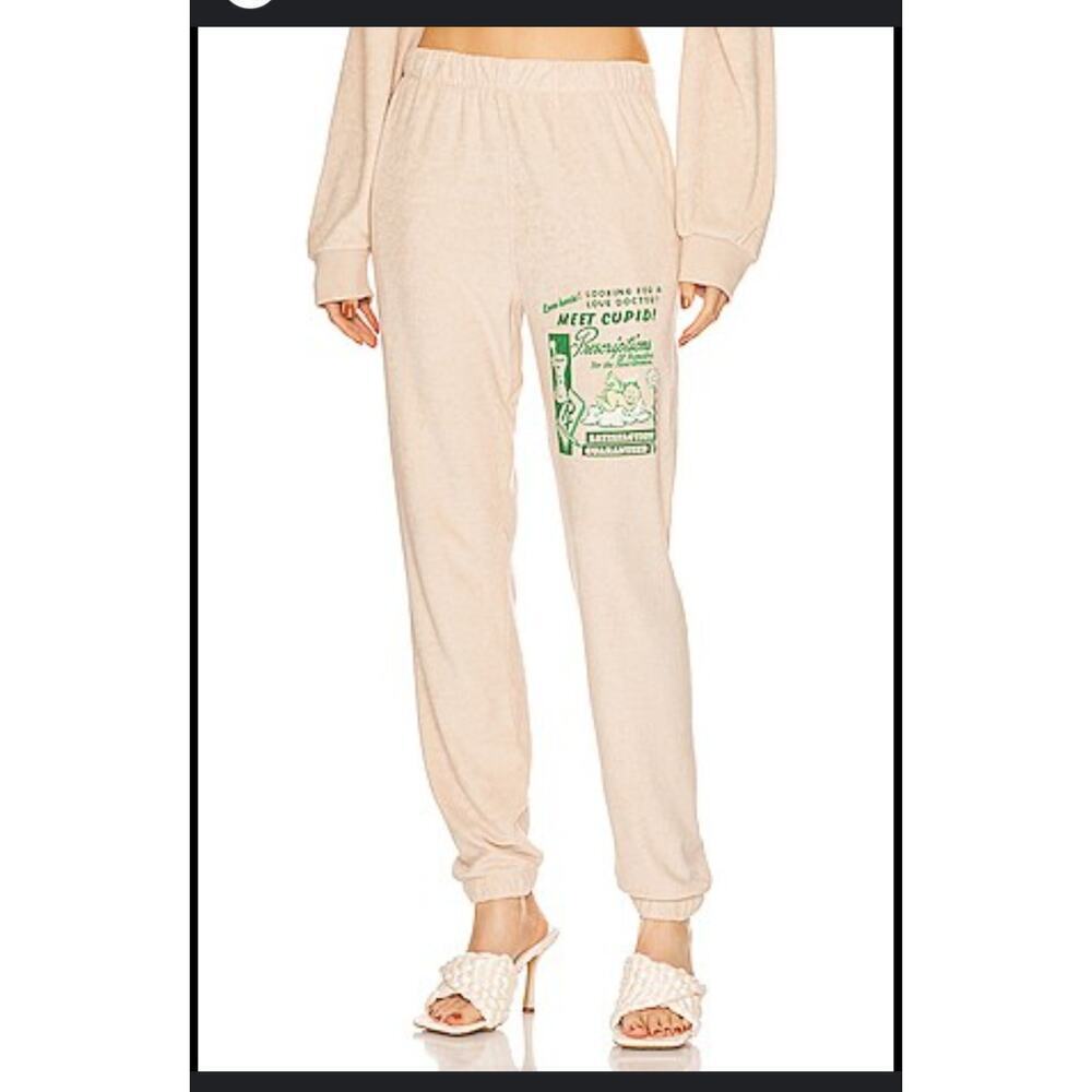 Boys Lie Love‎ Hurts Terry Sweatpants in Sand Size: M